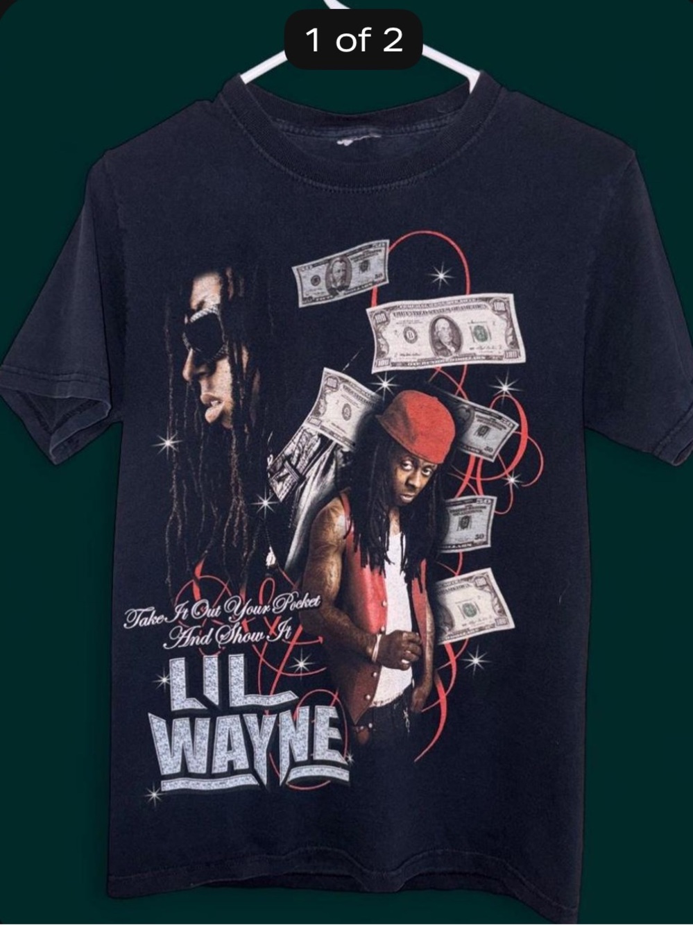 Lil Wayne “Got Money” Tha Carter III 2008 Tour Graphic Tee